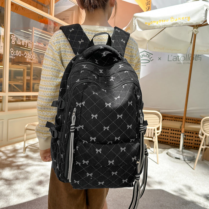 Stylish Quilted Backpack Kalsten
