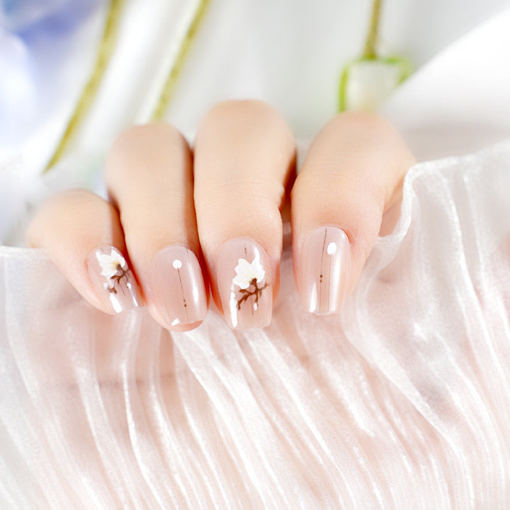 Artistic Floral Nail Wraps Kalsten