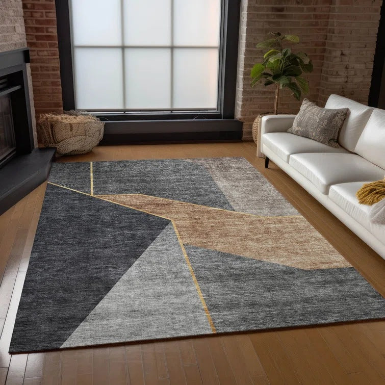 Contemporary Geometric Rug