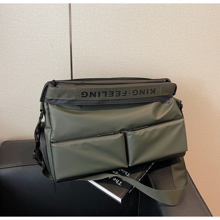 Multi-Pocket Waterproof Messenger Bag Kalsten