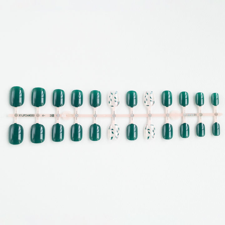 Artistic Floral Nail Art Design