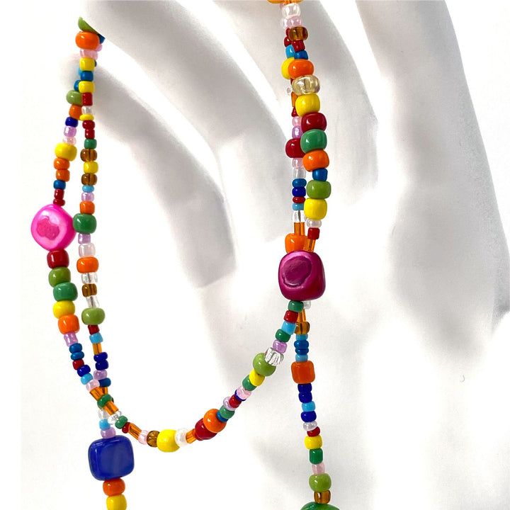 Colorful Beaded Eyewear Retainer Chain Kalsten