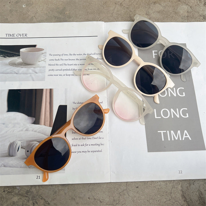 Chic Retro Round Frame Sunglasses Kalsten