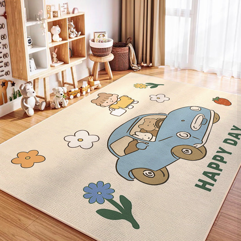 Playful Animal-Themed Area Rug Kalsten