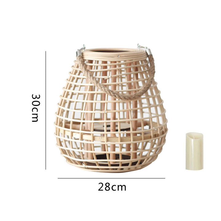Decorative Rattan Lantern Kalsten