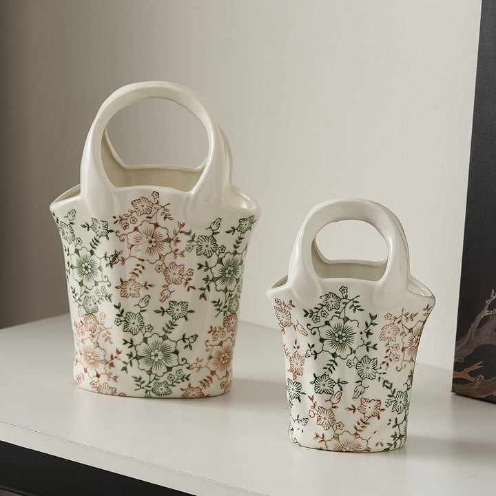 Flower basket with two handles Kalsten