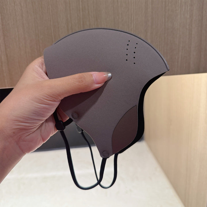 Contoured Reusable Breathable Face Mask with Adjustable Ear Straps and Inner Filter Pocket Kalsten