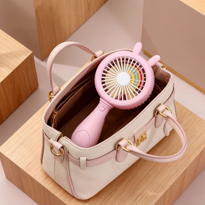 Ladies LED Hand Fan with Color Change Kalsten