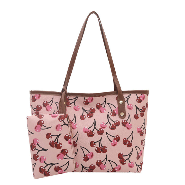 WoWhimsical Cherry Print Tote Bag Kalsten