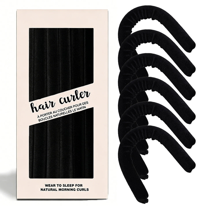 Heatless Sleep Curls Hair Curlers