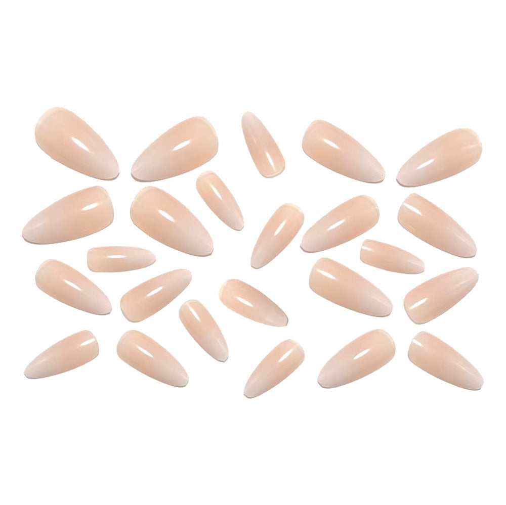 Artificial nails with elegant French design Kalsten