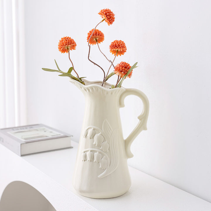 Decorative Ceramic Pitcher