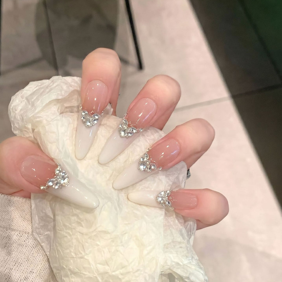 Elegant Stiletto Press-On Nail Art Set Kalsten