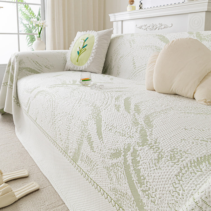 Premium Textured Sofa Throw Cover