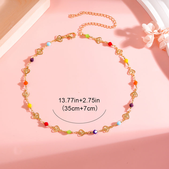 Colorful Heart Charm Bracelet Kalsten