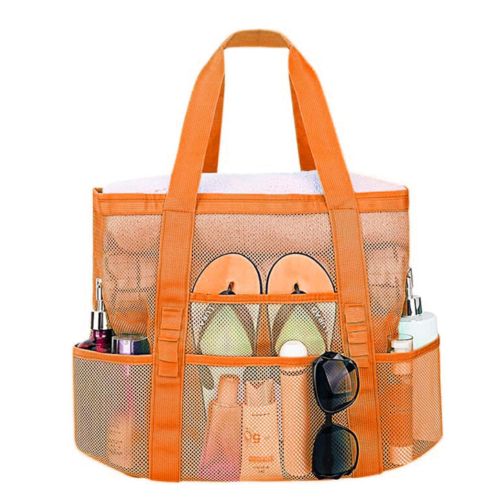 Practical Beach Tote Bag Made of Breathable Mesh Material Kalsten