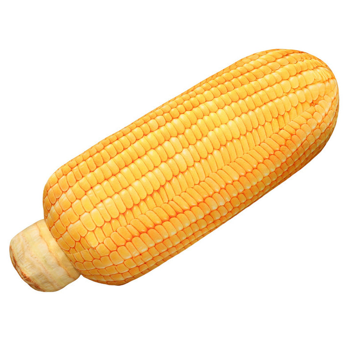 Novelty Grilled Corn Bolster Plush Decorative Lumbar Pillow Kalsten