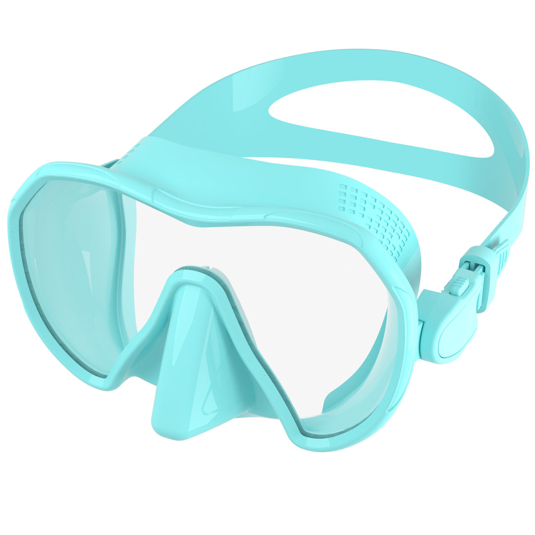 Diving mask with wide field of vision and comfortable silicone edge Kalsten