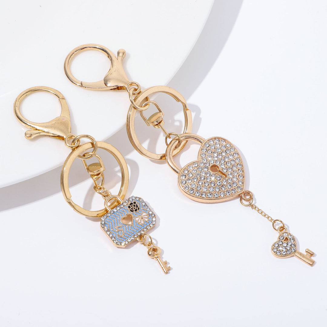 Heart-Shaped Crystal Lock Kalsten