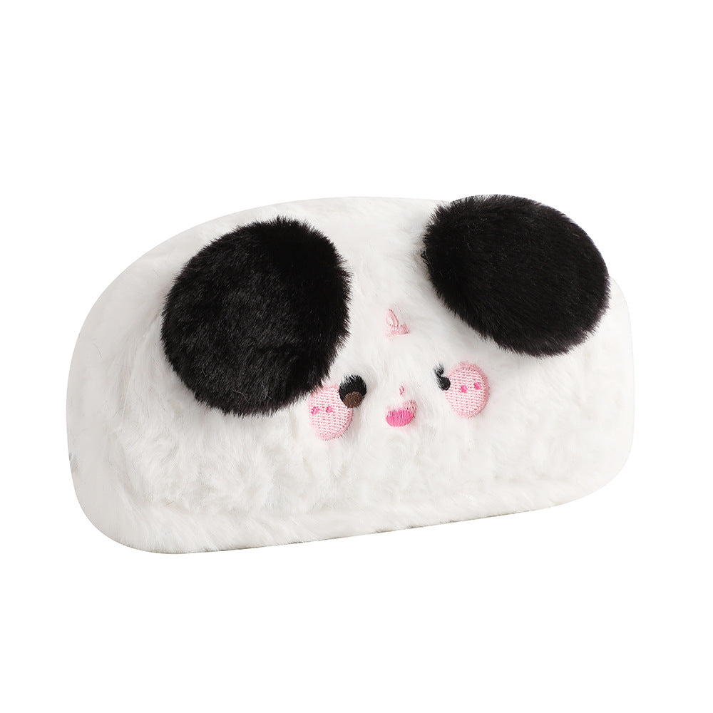 Cute Panda-Themed Plush Pencil Case Kalsten