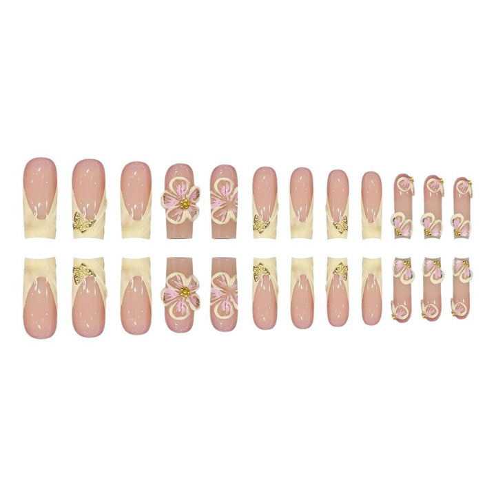Artistic 3D Floral Nail Art Design Kalsten