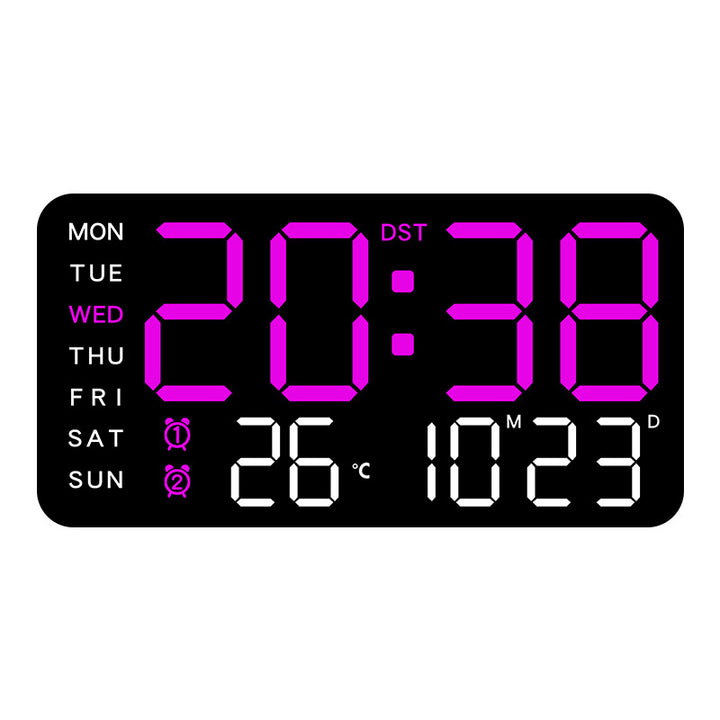 Digital watch with multifunctional LED display Kalsten