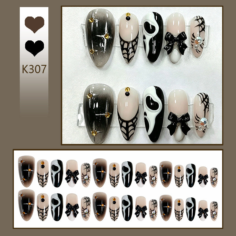 Creative Halloween Nail Art Set with Creepy Design Kalsten