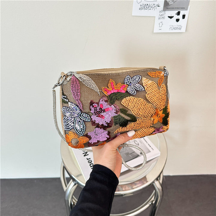 WoFloral Embellished Clutch Purse Kalsten