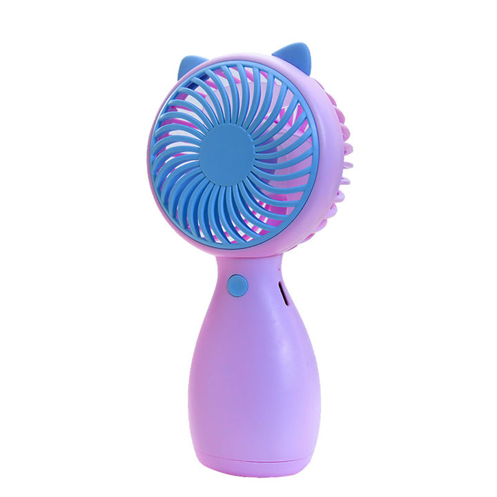 Ladies portable handheld fan with USB charging function Kalsten