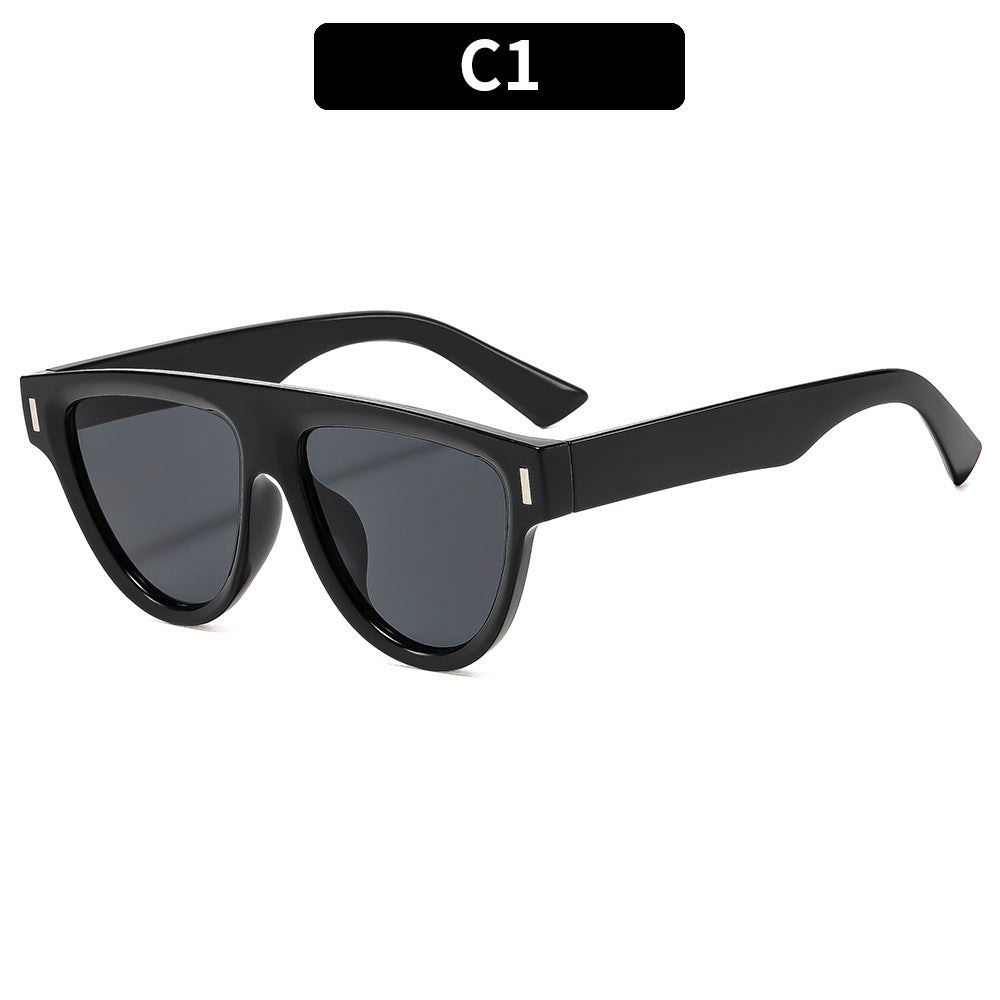 Fashionable Geometric Cat-Eye Sunglasses