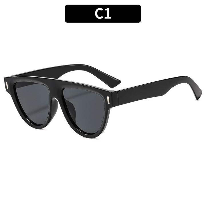 Fashionable Geometric Cat-Eye Sunglasses