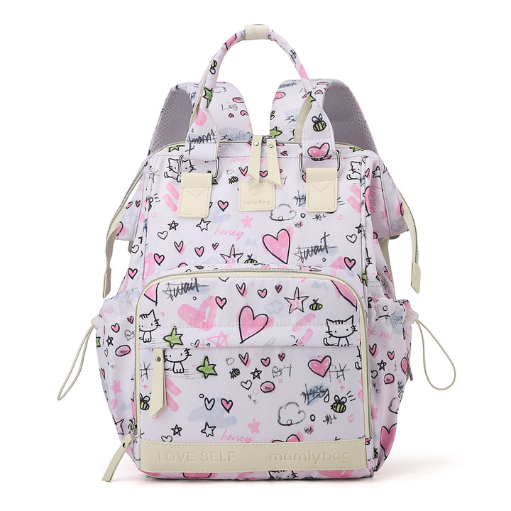 Floral Print Multi-Functional Backpack Kalsten