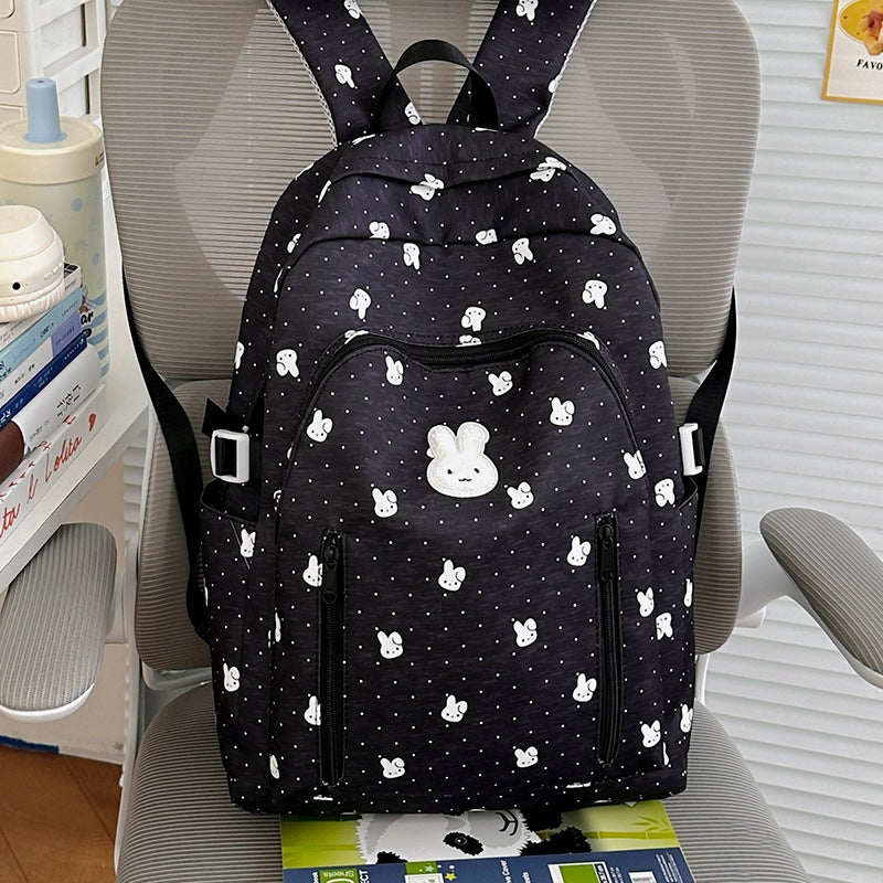 Cute Bunny-Themed School Backpack Kalsten