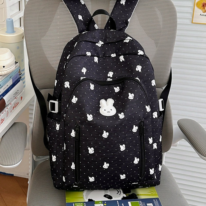 Cute Bunny-Themed School Backpack Kalsten