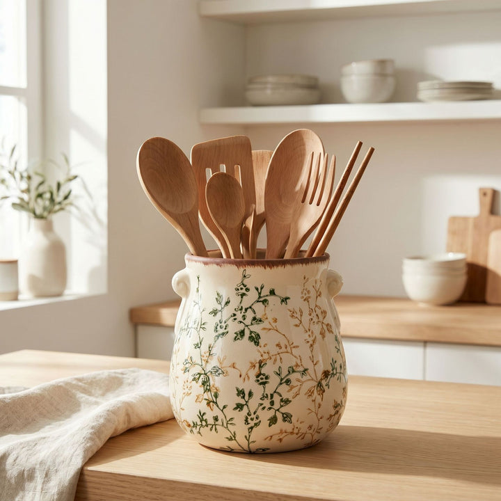 Handcrafted ceramic flower pot Kalsten