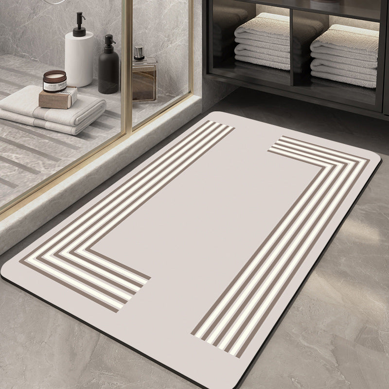 Stylish Modern Bathroom Mat Kalsten