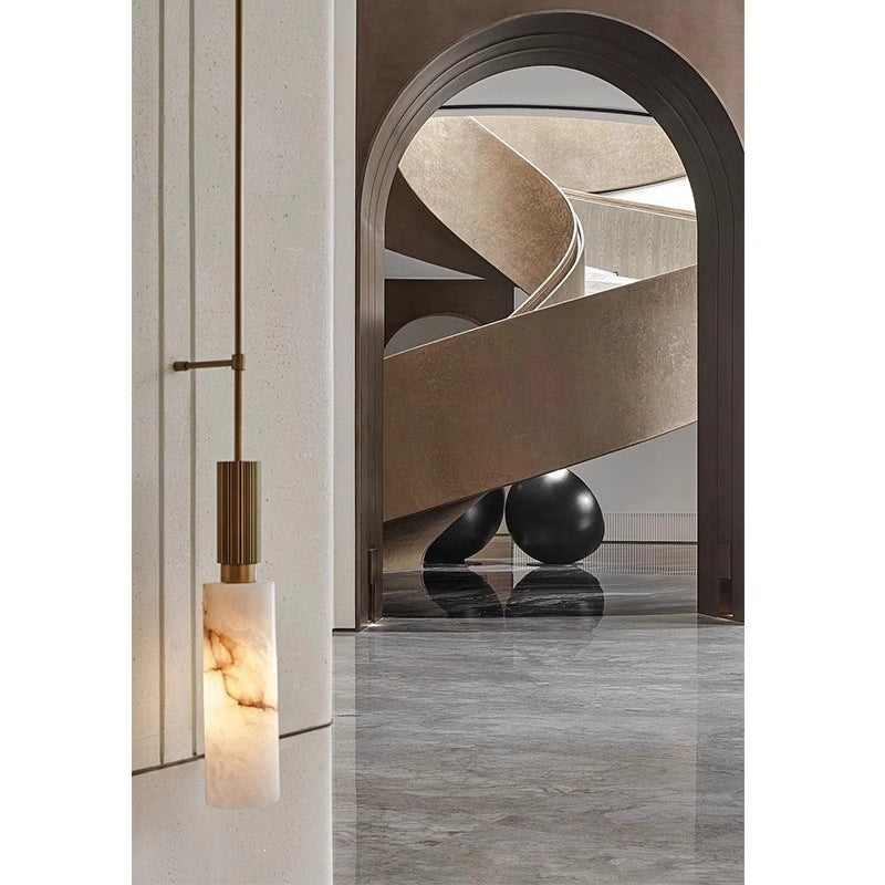 Elegant Marble Pendant Light