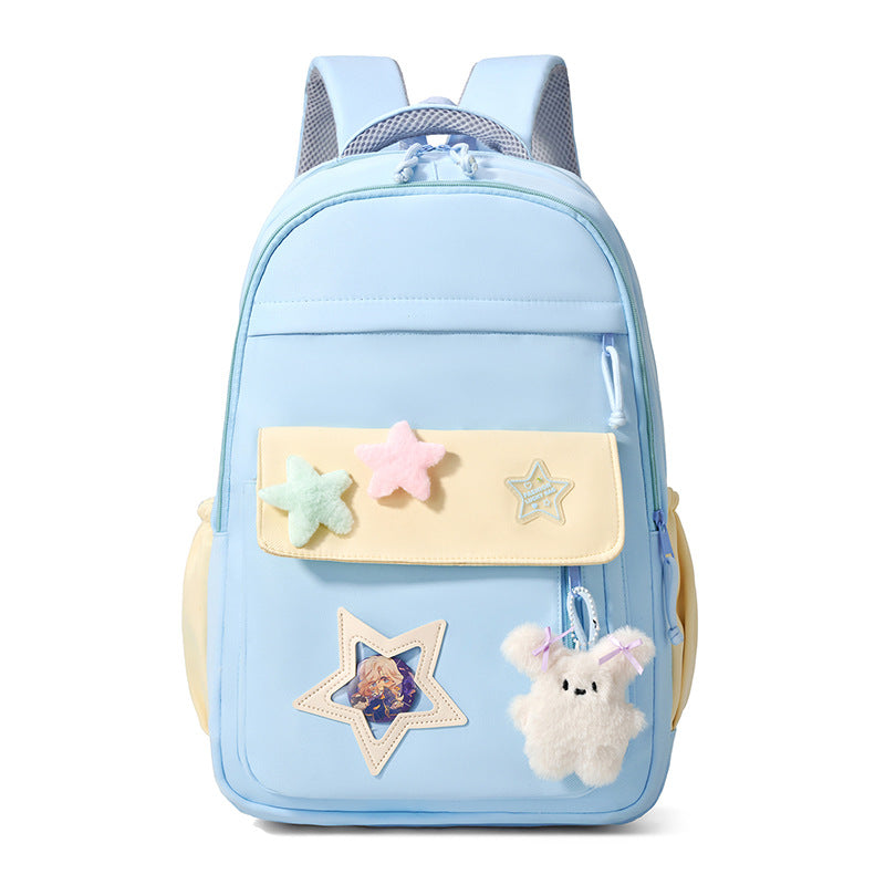 Fashionable backpack with unique applications Kalsten
