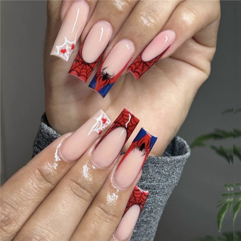 Thematic Graphic Nail Art Extensions Kalsten