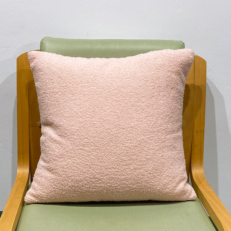 Cuddle cushion with teddy fleece cover and soft polyester filling Kalsten