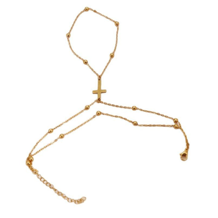 Elegant Cross Bracelet by Kalsten