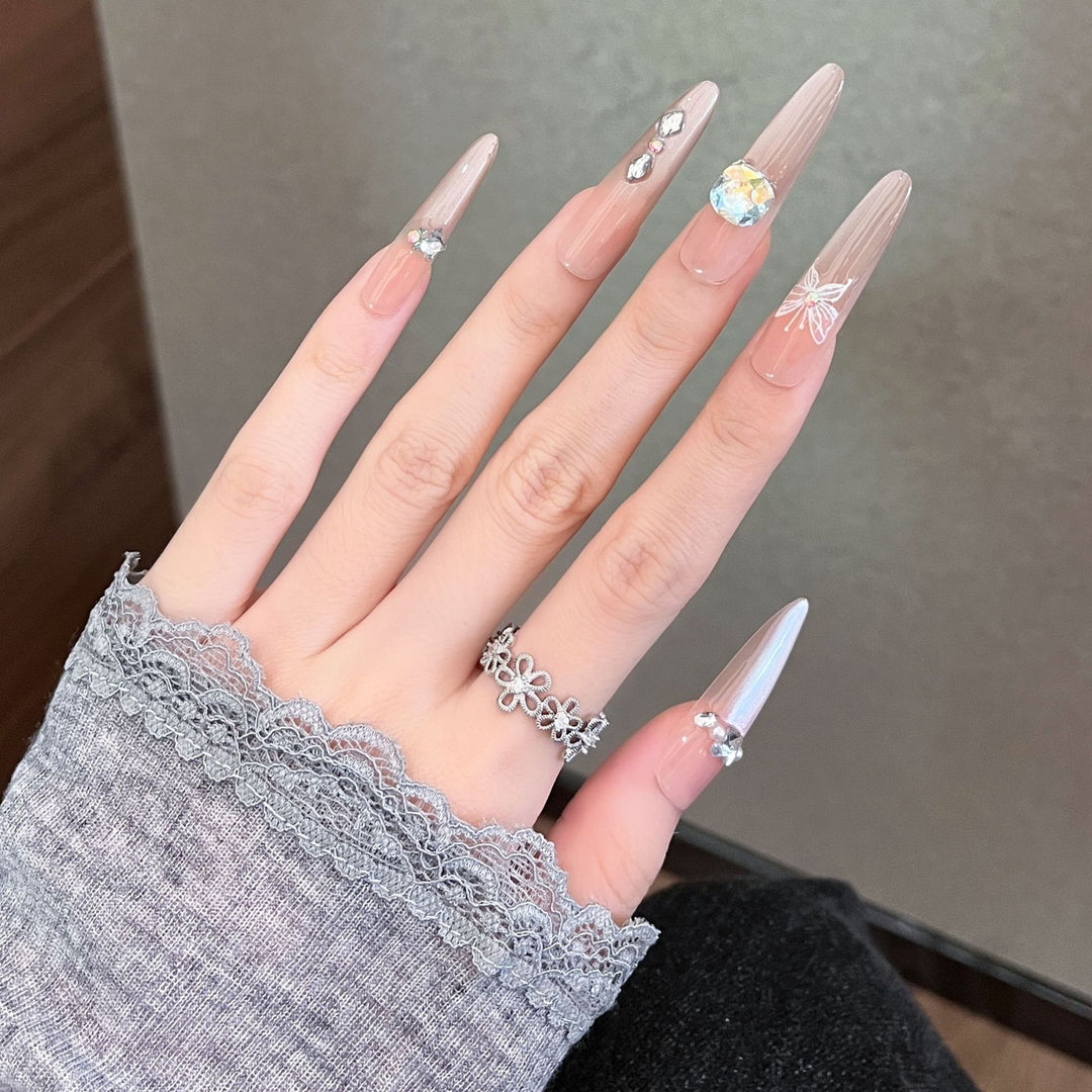 Premium Decorative Press-On Nail Extensions Kalsten 1787316116