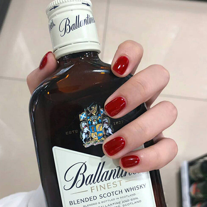 Classic Red Press-On Nail Set