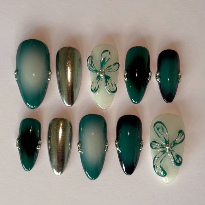 Thematic Artisan Press-On Nail Set Kalsten