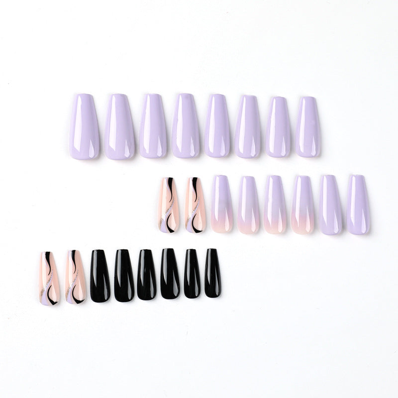 Artistic Nail Extensions in Elegant Design Kalsten