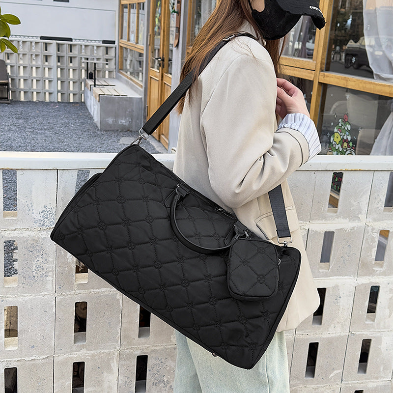 Quilted Multi-Purpose Travel Duffle Bag Kalsten