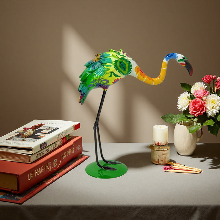 Artistically designed Flamingo sculpture Kalsten