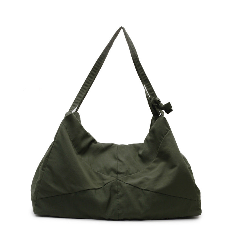 Textured Fabric Shoulder Hobo Bag Kalsten