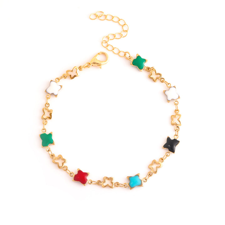 Colorful Star Charm Bracelet Kalsten