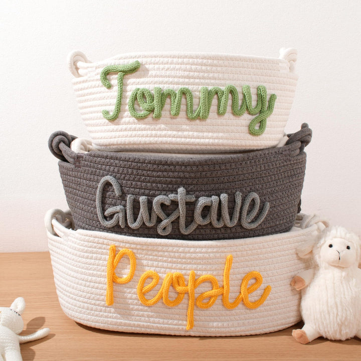 Playful Storage Basket in Bunny Design Kalsten